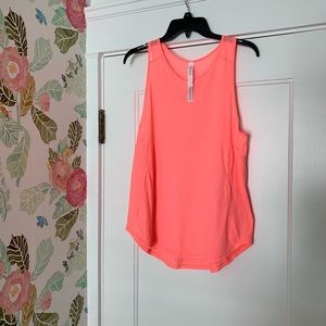 Lululemon Athletica Neon Pink Tank Top